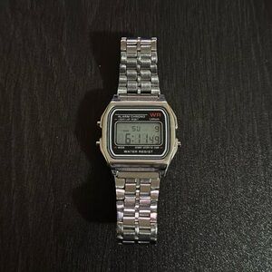 Casio Style Stainless Steel Digital Watch